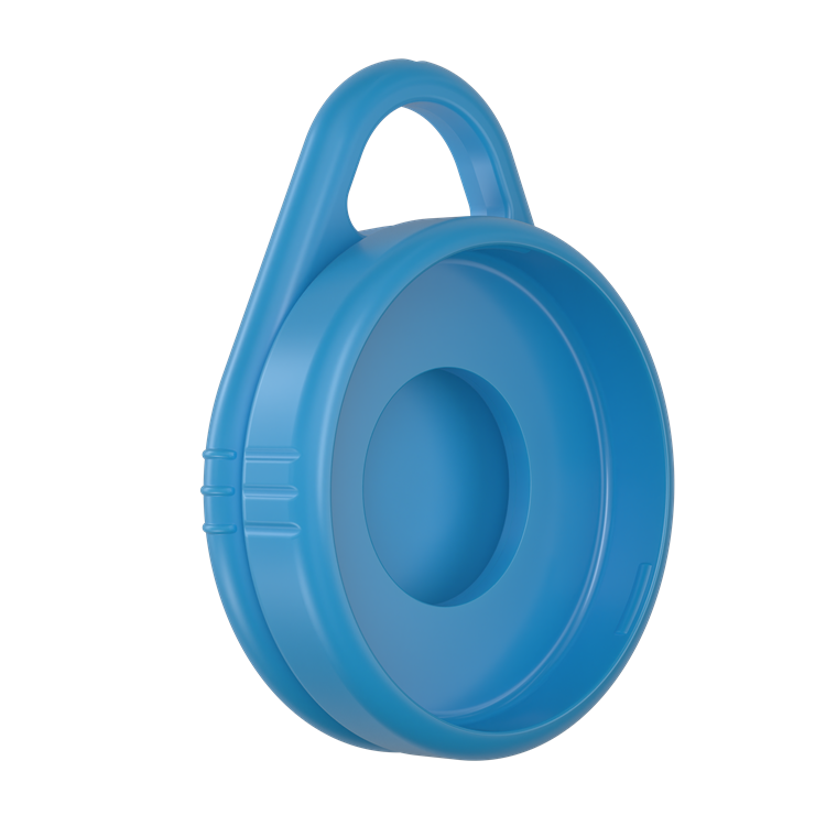 Schlüsselanhänger RITTER-CLICK TRACKING - blau