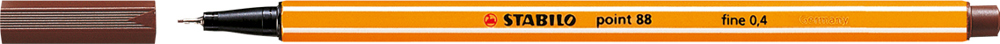 STABILO point 88 Fineliner - braun