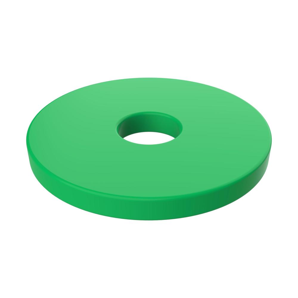 Einkaufswagenchip "1 Euro" - standard-grün