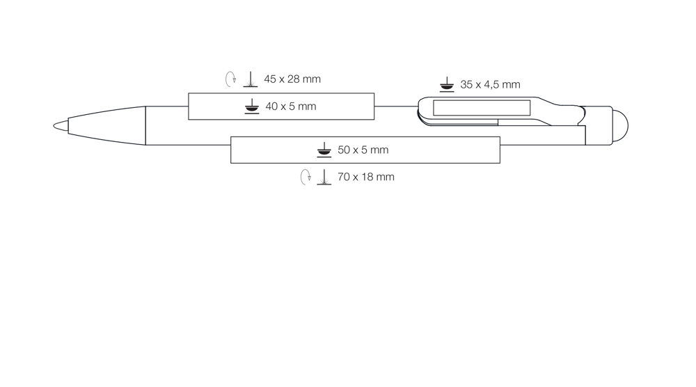 TOUCHPEN COMBI-METALL hell-grün