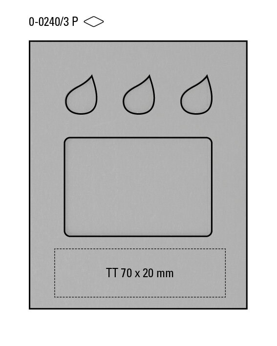 PAPPFALTSCHACHTEL VERPACKUNG, schwarz